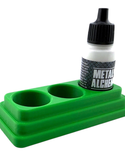 Jeff Did It - 17ml Paint Bottle Organizer - Compatible with The Scale 75 17ml Paint Bottles - Holds 3 Bottles - Made in the USA