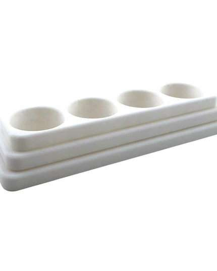 Jeff Did It - 17ml Paint Bottle Organizer Long - Compatible with The Scale 75 17ml Paint Bottles - Holds 4 Bottles - Made in the USA