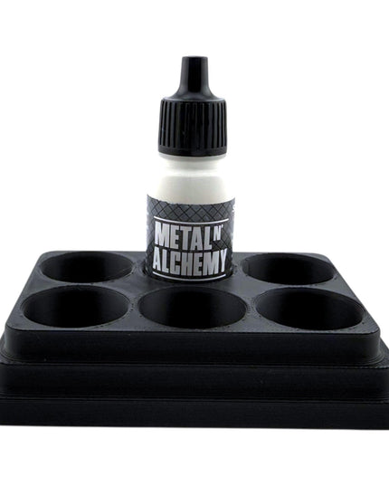 Jeff Did It - 17ml Paint Bottle Organizer - Compatible with The Scale 75 17ml Paint Bottles - Holds 6 Bottles - Made in the USA