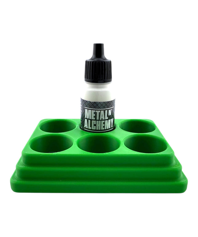 Jeff Did It - 17ml Paint Bottle Organizer - Compatible with The Scale 75 17ml Paint Bottles - Holds 6 Bottles - Made in the USA