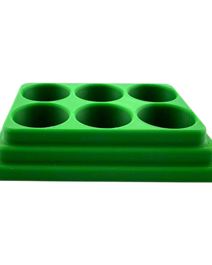 Jeff Did It - 17ml Paint Bottle Organizer - Compatible with The Scale 75 17ml Paint Bottles - Holds 6 Bottles - Made in the USA