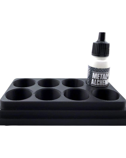 Jeff Did It - 17ml Paint Bottle Organizer - Compatible with The Scale 75 17ml Paint Bottles - Holds 8 Bottles - Made in the USA