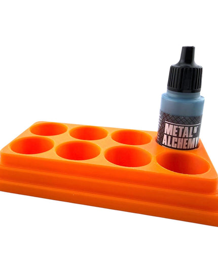 Jeff Did It - 17ml Paint Bottle Organizer - Compatible with The Scale 75 17ml Paint Bottles - Holds 8 Bottles - Made in the USA