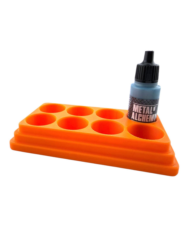 Jeff Did It - 17ml Paint Bottle Organizer - Compatible with The Scale 75 17ml Paint Bottles - Holds 8 Bottles - Made in the USA