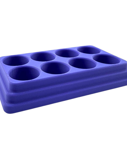 Jeff Did It - 17ml Paint Bottle Organizer - Compatible with The Scale 75 17ml Paint Bottles - Holds 8 Bottles - Made in the USA