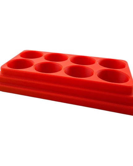 Jeff Did It - 17ml Paint Bottle Organizer - Compatible with The Scale 75 17ml Paint Bottles - Holds 8 Bottles - Made in the USA