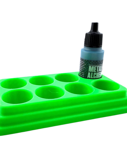 Jeff Did It - 17ml Paint Bottle Organizer - Compatible with The Scale 75 17ml Paint Bottles - Holds 8 Bottles - Made in the USA