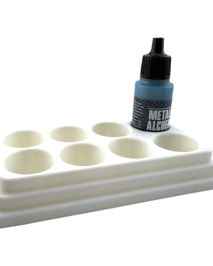 Jeff Did It - 17ml Paint Bottle Organizer - Compatible with The Scale 75 17ml Paint Bottles - Holds 8 Bottles - Made in the USA