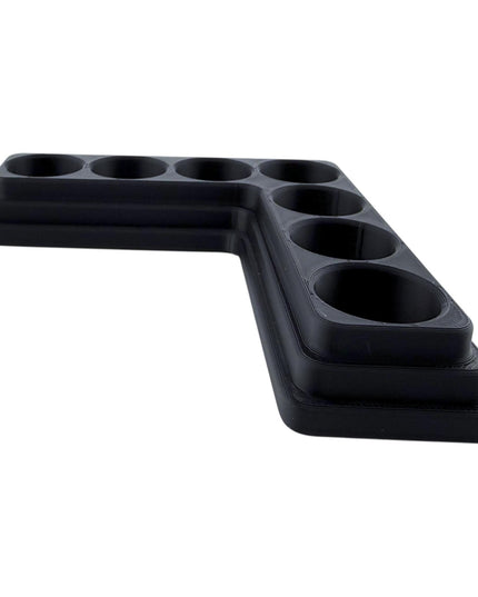 Jeff Did It - 17ml Paint Bottle Organizer - Compatible with The Scale 75 17ml Paint Bottles - Holds 7 Bottles - Made in the USA