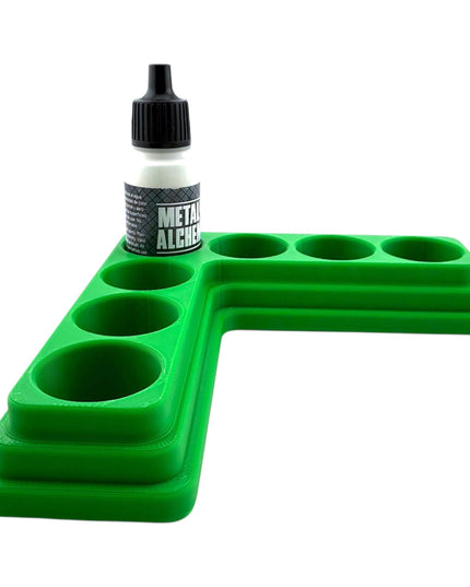 Jeff Did It - 17ml Paint Bottle Organizer - Compatible with The Scale 75 17ml Paint Bottles - Holds 7 Bottles - Made in the USA