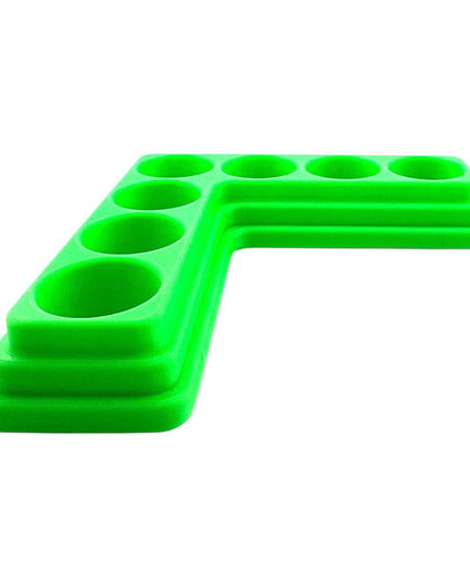 Jeff Did It - 17ml Paint Bottle Organizer - Compatible with The Scale 75 17ml Paint Bottles - Holds 7 Bottles - Made in the USA