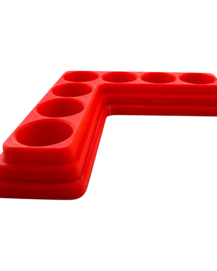 Jeff Did It - 17ml Paint Bottle Organizer - Compatible with The Scale 75 17ml Paint Bottles - Holds 7 Bottles - Made in the USA
