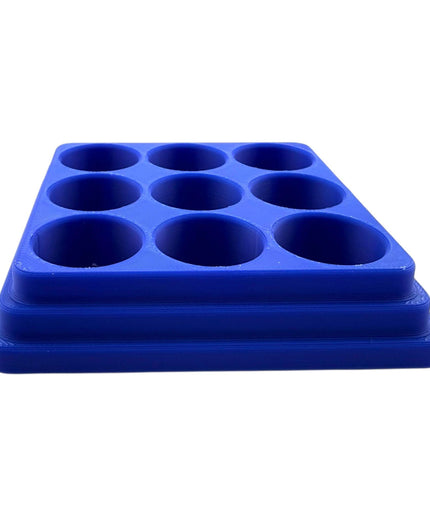 Jeff Did It - 17ml Paint Bottle Organizer - Compatible with The Scale 75 17ml Paint Bottles - Holds 9 Bottles - Made in the USA