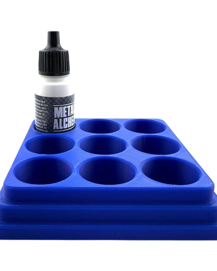 Jeff Did It - 17ml Paint Bottle Organizer - Compatible with The Scale 75 17ml Paint Bottles - Holds 9 Bottles - Made in the USA