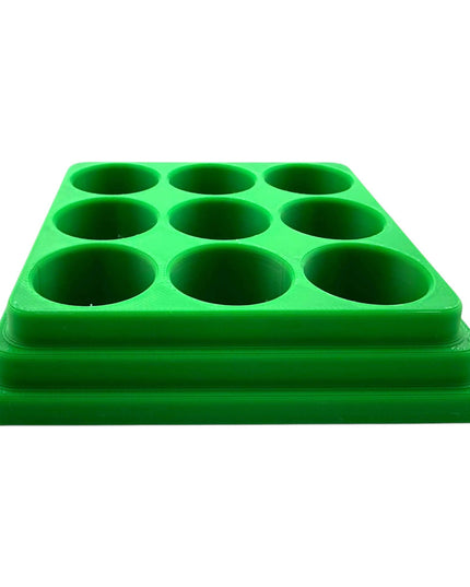 Jeff Did It - 17ml Paint Bottle Organizer - Compatible with The Scale 75 17ml Paint Bottles - Holds 9 Bottles - Made in the USA