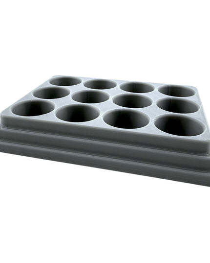 Jeff Did It - 17ml Paint Bottle Organizer - Compatible with The Scale 75 17ml Paint Bottles - Holds 12 Bottles - Made in the USA