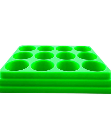 Jeff Did It - 17ml Paint Bottle Organizer - Compatible with The Scale 75 17ml Paint Bottles - Holds 12 Bottles - Made in the USA
