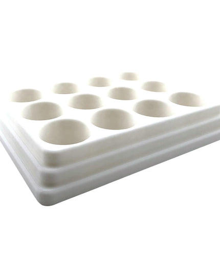Jeff Did It - 17ml Paint Bottle Organizer - Compatible with The Scale 75 17ml Paint Bottles - Holds 12 Bottles - Made in the USA