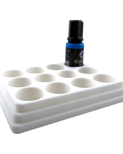 Jeff Did It - 17ml Paint Bottle Organizer - Compatible with The Scale 75 17ml Paint Bottles - Holds 12 Bottles - Made in the USA