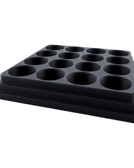 Jeff Did It - 17ml Paint Bottle Organizer - Compatible with The Scale 75 17ml Paint Bottles - Holds 16 Bottles - Made in the USA