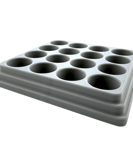 Jeff Did It - 17ml Paint Bottle Organizer - Compatible with The Scale 75 17ml Paint Bottles - Holds 16 Bottles - Made in the USA