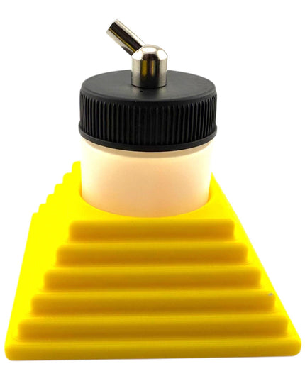 Jeff Did It - 1oz Airbrush Bottle - Compatible with Paasche 1oz Bottles - Holds 1 Bottle - Designed and Manufactured in America