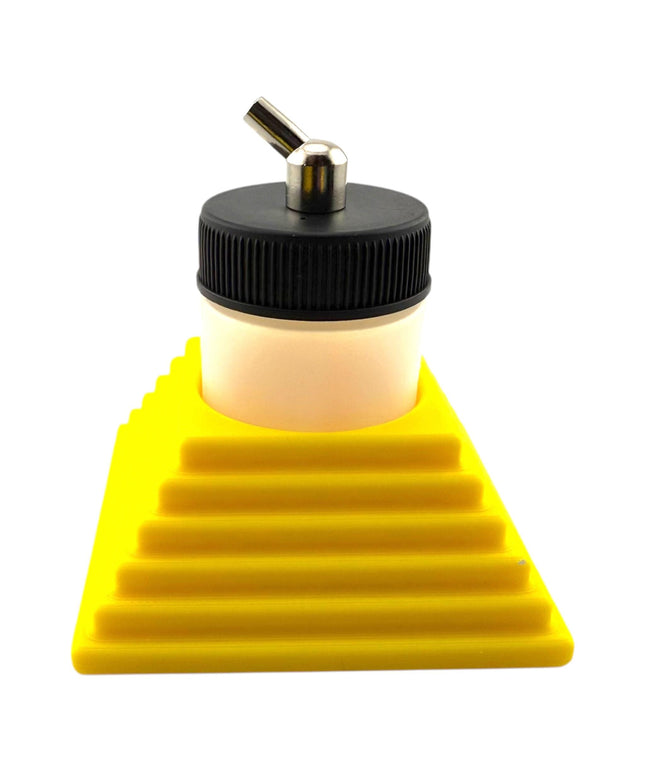 Jeff Did It - 1oz Airbrush Bottle - Compatible with Paasche 1oz Bottles - Holds 1 Bottle - Designed and Manufactured in America