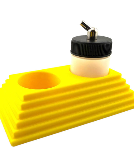 Jeff Did It - 1oz Airbrush Bottle - Compatible with Paasche 1oz Bottles - Holds 2 Bottles - Designed and Manufactured in America
