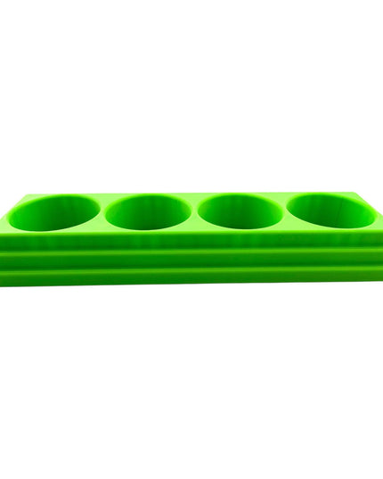 Jeff Did It! 28ml Bottle Holder Long - Holds 4 Bottles Compatible with Humbrol 28ml Bottles - 3D Printed - Designed & Made in the USA