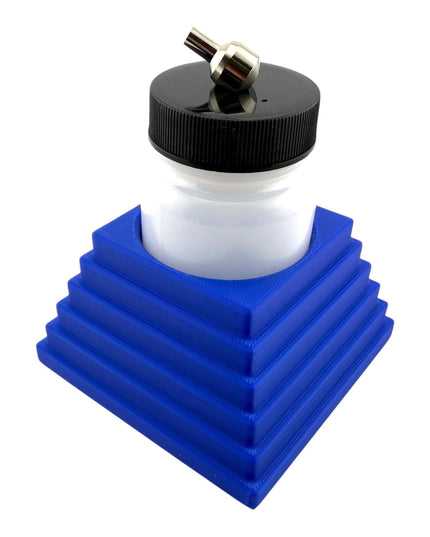 Jeff Did It - 3oz Airbrush Bottle - Compatible with Paasche 3oz Bottles - Holds 1 Bottle - Designed and Manufactured in America
