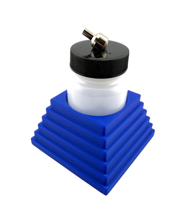 Jeff Did It - 3oz Airbrush Bottle - Compatible with Paasche 3oz Bottles - Holds 1 Bottle - Designed and Manufactured in America