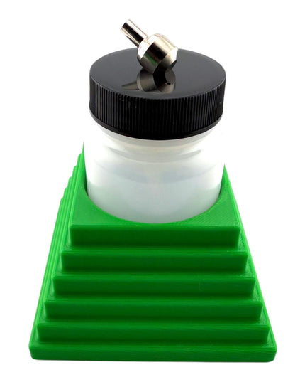 Jeff Did It - 3oz Airbrush Bottle - Compatible with Paasche 3oz Bottles - Holds 1 Bottle - Designed and Manufactured in America