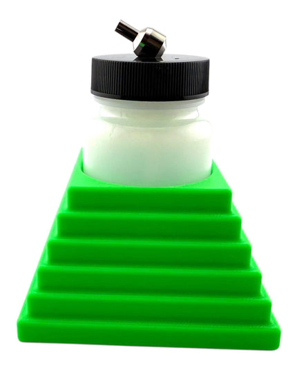 Jeff Did It - 3oz Airbrush Bottle - Compatible with Paasche 3oz Bottles - Holds 1 Bottle - Designed and Manufactured in America