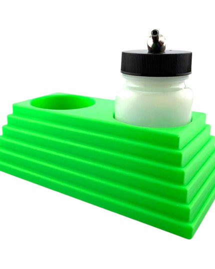 Jeff Did It - 3oz Airbrush Bottle - Compatible with Paasche 3oz Bottles - Holds 2 Bottles - Designed and Manufactured in America