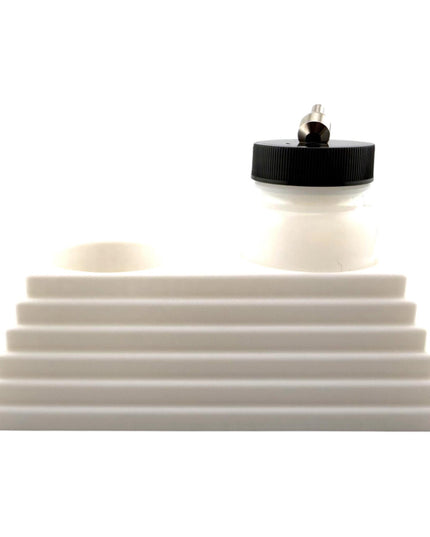Jeff Did It - 3oz Airbrush Bottle - Compatible with Paasche 3oz Bottles - Holds 2 Bottles - Designed and Manufactured in America