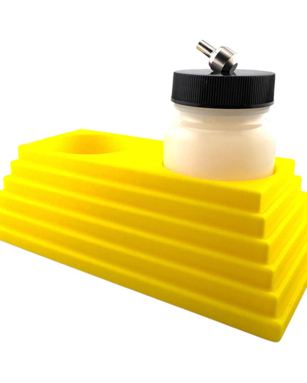 Jeff Did It - 3oz Airbrush Bottle - Compatible with Paasche 3oz Bottles - Holds 2 Bottles - Designed and Manufactured in America
