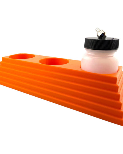 Jeff Did It - 3oz Airbrush Bottle - Compatible with Paasche 3oz Bottles - Holds 3 Bottles - Designed and Manufactured in America
