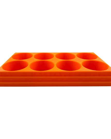 Jeff Did It! 28ml Bottle Holder Square - Holds 8 Bottles Compatible with Humbrol 28ml Bottles - 3D Printed - Designed & Made in the USA