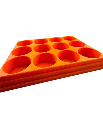 Jeff Did It! 28ml Bottle Holder Square - Holds 12 Bottles Compatible with Humbrol 28ml Bottles - 3D Printed - Designed & Made in the USA