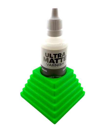 Jeff Did It - 60ml Paint Bottle Holder - Compatible with AK Interactive 60ml Bottles - Holds 1 Bottle - Designed and Manufactured in America