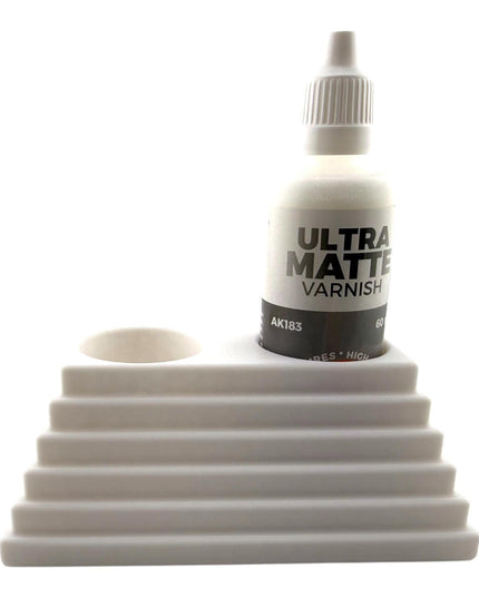 Jeff Did It - 60ml Paint Bottle Holder - Compatible with AK Interactive 60ml Bottles - Holds 2 Bottles - Designed & Manufactured in America