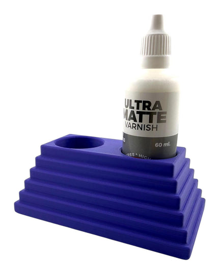 Jeff Did It - 60ml Paint Bottle Holder - Compatible with AK Interactive 60ml Bottles - Holds 2 Bottles - Designed & Manufactured in America