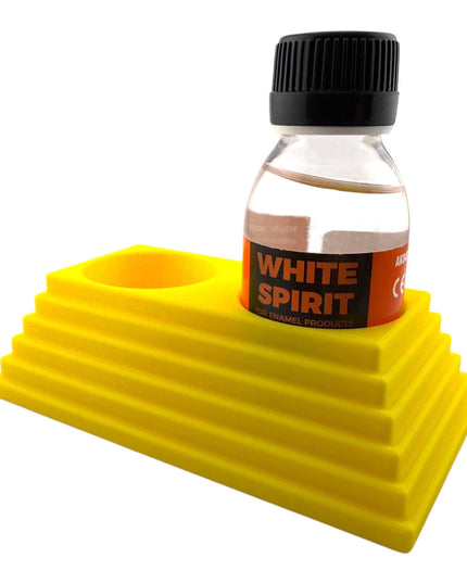 Jeff Did It - 100ml Paint Bottle Holder - Compatible with AK Interactive 100ml Bottles - Holds 2 Bottles - Designed-Manufactured in America