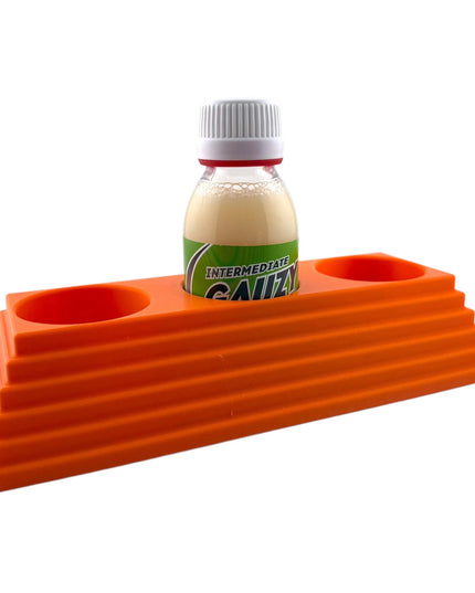 Jeff Did It - 100ml Paint Bottle Holder - Compatible with AK Interactive 100ml Bottles - Holds 3 Bottles - Designed-Manufactured in America