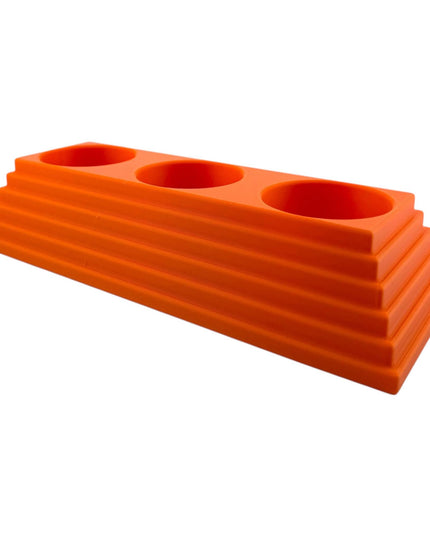 Jeff Did It - 100ml Paint Bottle Holder - Compatible with AK Interactive 100ml Bottles - Holds 3 Bottles - Designed-Manufactured in America