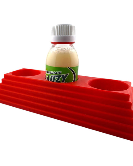 Jeff Did It - 100ml Paint Bottle Holder - Compatible with AK Interactive 100ml Bottles - Holds 3 Bottles - Designed-Manufactured in America