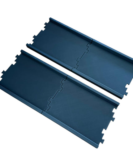 Jeff Did It - nano Track Upgrade - 4 Straight 230mm Track Add on Set for JDI nano 4 Lane - 4 Piece Set - Designed & Manufactured in America