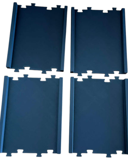 Jeff Did It - nano Track Upgrade - 4 Straight 230mm Track Add on Set for JDI nano 4 Lane - 4 Piece Set - Designed & Manufactured in America