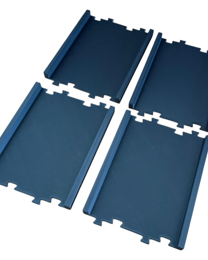 Jeff Did It - nano Track Upgrade - 4 Straight 230mm Track Add on Set for JDI nano 4 Lane - 4 Piece Set - Designed & Manufactured in America