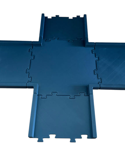 Jeff Did It - nano Track Upgrade - Cross Track Add on Set for JDI nano 4 Lane - 5 Piece Set - Designed and Manufactured in America